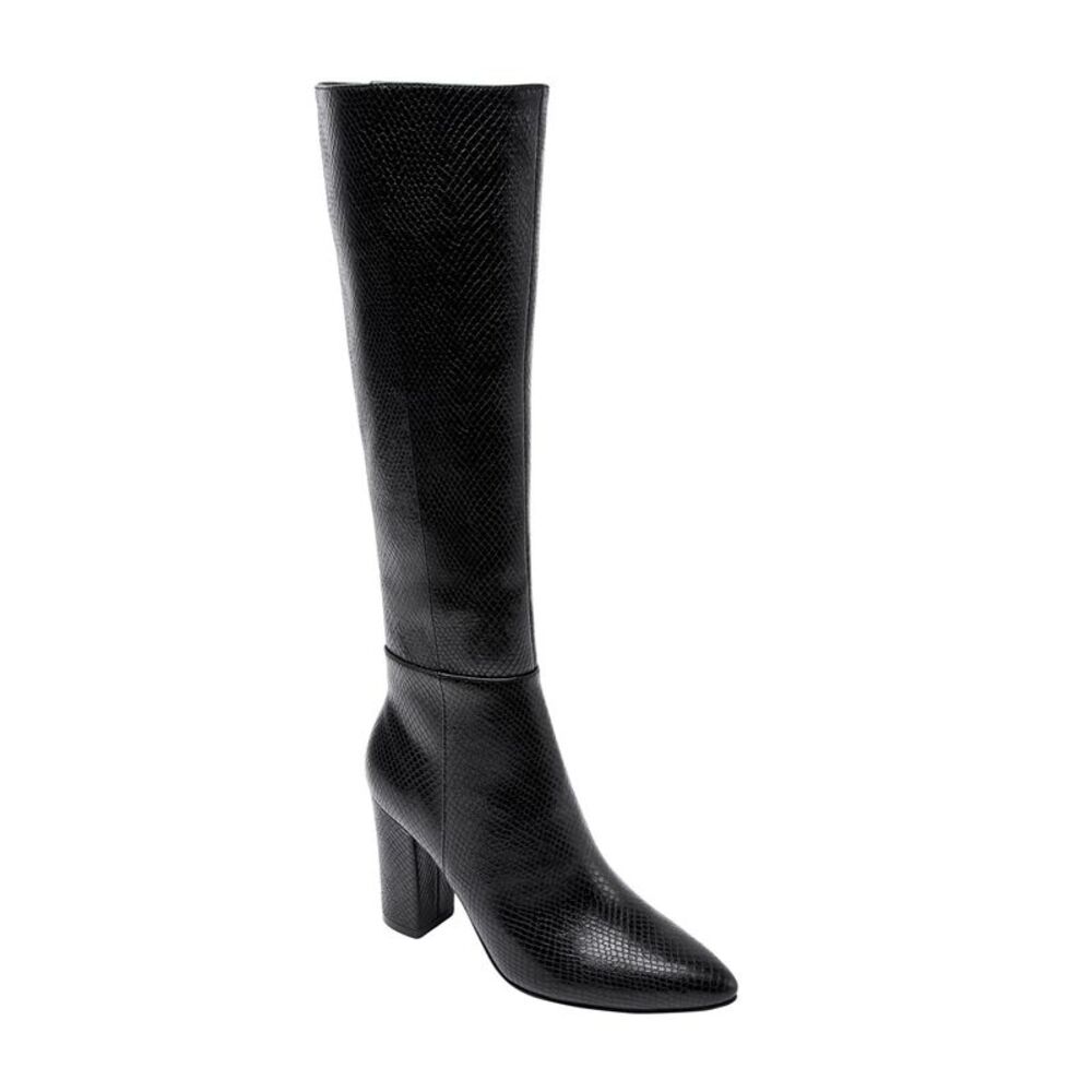 JANE AND THE SHOE Womens Black German OutShaft Circumference 15 Mabel Boots 9.5